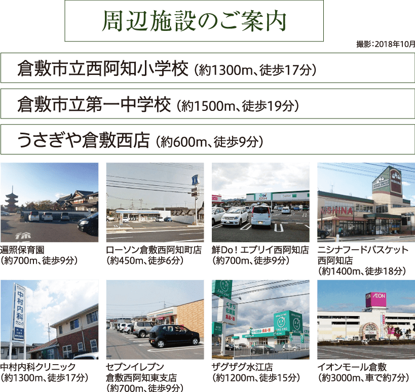 西阿知の杜 倉敷市西阿知にある分譲地